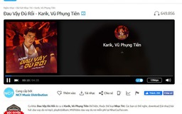 Hit mới của Karik làm ‘nóng’ bảng xếp hạng NhacCuaTui