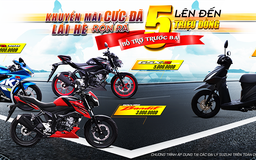 Suzuki tung ưu đãi khủng chào hè, hỗ trợ phí trước bạ khi mua xe mới