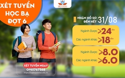 Trường ĐH Công nghệ Miền Đông nhận hồ sơ xét học bạ từ 18 - 24 điểm