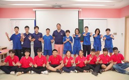 Chủ tịch Hệ thống trường TH School chào đón khóa HS đầu tiên ở cơ sở Vinh