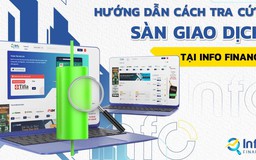 Hướng dẫn cách tra cứu sàn giao dịch tại Info Finance