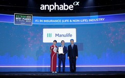 Manulife Việt Nam dẫn đầu trong bảng xếp hạng ‘Top 100 nơi làm việc tốt nhất’