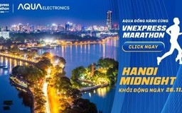 AQUA Việt Nam hân hạnh là nhà tài trợ chính của Vnexpress Marathon Hanoi Midnight 2022