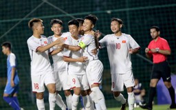 U.16 Việt Nam thắng ‘7 sao’ Mông Cổ tiếp tục dẫn đầu bảng H