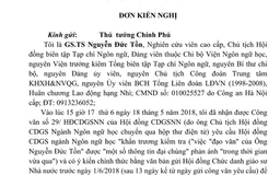 Một giáo sư gửi đơn kiến nghị Thủ tướng vì bị yêu cầu kiểm tra đạo văn