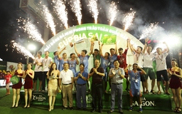 Khán giả sông Hàn mãn nhãn trận chung kết Cúp Bia Sài Gòn 2016
