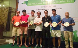 Giải quần vợt Doanh nhân Hữu nghị kết thúc trong không khí ấm cúng