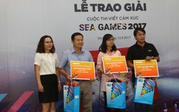 Trao giải Cuộc thi viết cảm xúc SEA Games 2017