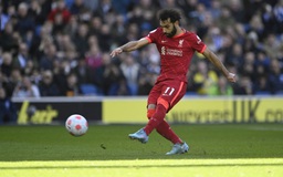 Kết quả Brighton 0-2 Liverpool: 'Lữ đoàn đỏ' có bàn thắng thứ 2.000 tại Ngoại hạng Anh