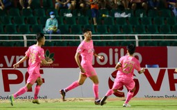Kết quả Sài Gòn FC 1-1 SLNA, V-League 2022: Đỗ Merlo cứu nguy cho chủ nhà