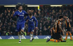 Costa trở lại và ghi bàn, Chelsea vững vàng ở ngôi đầu Premier League