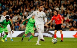 Ramos cân bằng kỷ lục của Messi, Real Madrid đè bẹp Leganes