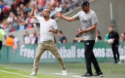 HLV Guardiola và Klopp tâng bốc nhau trước cuộc đối đầu tại Anfield