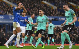 Kết quả Ngoại hạng Anh, Everton 2-3 Brighton: HLV Benitez đối mặt tương lai u ám