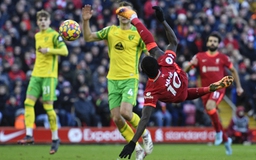 Kết quả Ngoại hạng Anh, Liverpool 3-1 Norwich: Salah và Mane cùng lập siêu phẩm