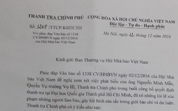 Ông Nguyễn Minh Mẫn được cấp phép họp báo