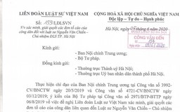 Không phát hiện hành vi tham nhũng tại Đoàn Luật sư Hà Nội