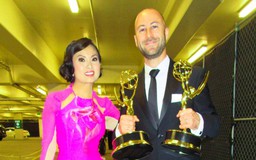 Em gái tỉ phú của Cẩm Ly khoe sắc tại Emmy Awards