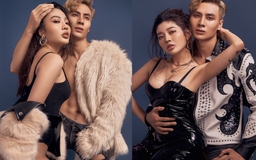 Mỹ nam Manhunt thế giới tạo dáng táo bạo với diễn viên Trang Lê