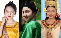 Ba cô gái dân tộc thiểu số 'gây sốt' khi thi 'Hoa hậu Hoàn vũ Việt Nam'