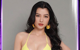 Cô gái cao 1,79m gây sốt khi thi Hoa hậu Hoàn vũ Việt Nam 2021