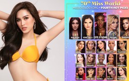 Đỗ Thị Hà tiếp tục xuống hạng dự đoán 'Hoa hậu Thế giới' của Missosology