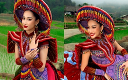 Hé lộ trang phục dân tộc của Đoàn Hồng Trang tại 'Miss Global 2022'