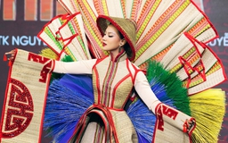 Bộ trang phục dân tộc chiến thắng 'Hoa hậu Hoàn vũ Việt Nam' gây tranh cãi