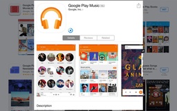 Google Play Music có phiên bản cho iPad