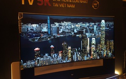 LG trình làng TV 5K màn hình cong, giá gần 2 tỉ đồng
