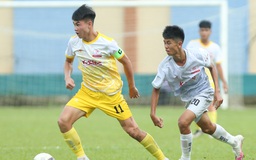 Xuất hiện siêu phẩm 'lá vàng rơi', HAGL thắng đậm Sài Gòn FC ở giải U.17