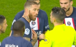 PSG gây thất vọng khi Ramos lãnh 2 thẻ vàng trong 30 giây, Messi vắng mặt