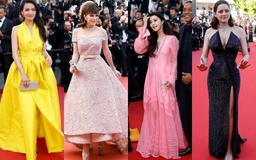 Thư Kỳ, Phạm Băng Băng 'đọ' vẻ nữ tính trên thảm đỏ Cannes