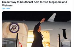 Phó tổng thống Mỹ Harris lên đường thăm Singapore và Việt Nam