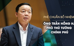 Phê chuẩn bổ nhiệm ông Trần Hồng Hà trở thành Phó thủ tướng chính phủ