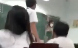 Tạm đình chỉ cô giáo đánh học sinh vì ngáp to trong lớp