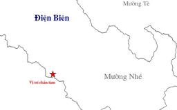 Động đất 2,8 độ richter tại Điện Biên