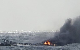 Tìm thấy thi thể 1 thuyền viên Việt mất tích trên tàu cá cháy tại Hàn Quốc