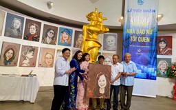 Bảo tàng Phụ nữ Việt Nam tiếp nhận 100 bức tranh chân dung nhà báo nữ