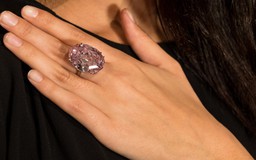 Kim cương hồng cực hiếm được bán với giá kỷ lục