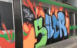 Bạn trẻ nói gì về toa tàu Cát Linh - Hà Đông bị vẽ tranh phun sơn graffiti?