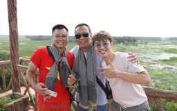 Nhà báo Lại Văn Sâm, NSND Tự Long về miền Tây quay 'Ký ức vui vẻ'