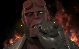 Xem Hellboy tung chiêu trong Injustice 2