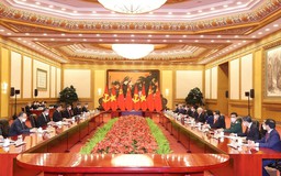 Tổng bí thư Nguyễn Phú Trọng hội đàm với Tổng bí thư, Chủ tịch nước Tập Cận Bình