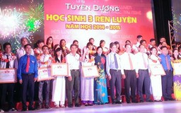 Tuyên dương 31 học sinh đạt danh hiệu ‘Học sinh 3 rèn luyện’
