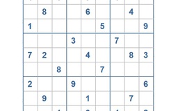 Mời các bạn thử sức với ô số Sudoku 3355 mức độ Khó