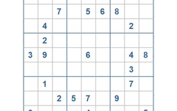 Mời các bạn thử sức với ô số Sudoku 3361 mức độ Khó