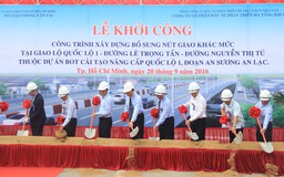 Xây cầu vượt, giảm ùn tắc nút giao thông Gò Mây