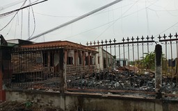 Cháy vựa phế liệu ở Long An, thiệt hại tài sản gần 1 tỉ đồng