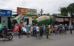 Phú Quốc: Xe trộn bê tông lao vào quán bánh xèo, 5 thực khách bị thương